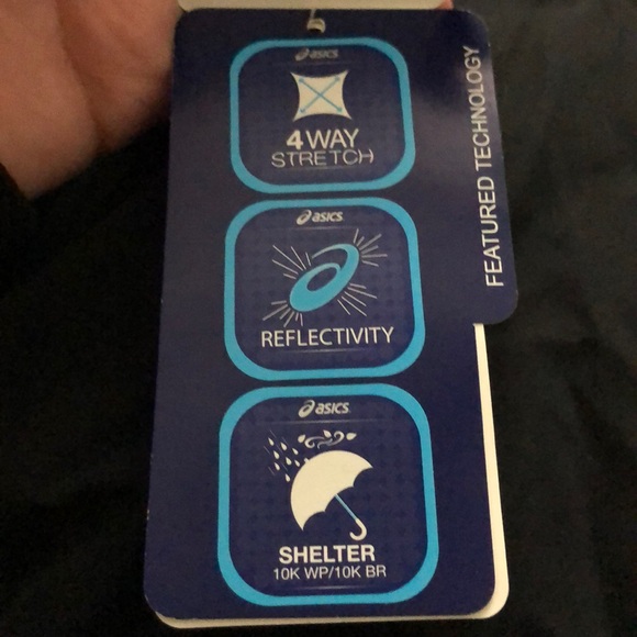 Brand New ASICS black Track Jacket - Picture 5 of 5